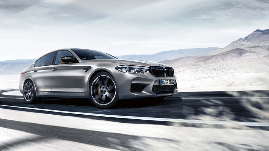 Luxury And Power: Bmw M5 4k Wallpaper