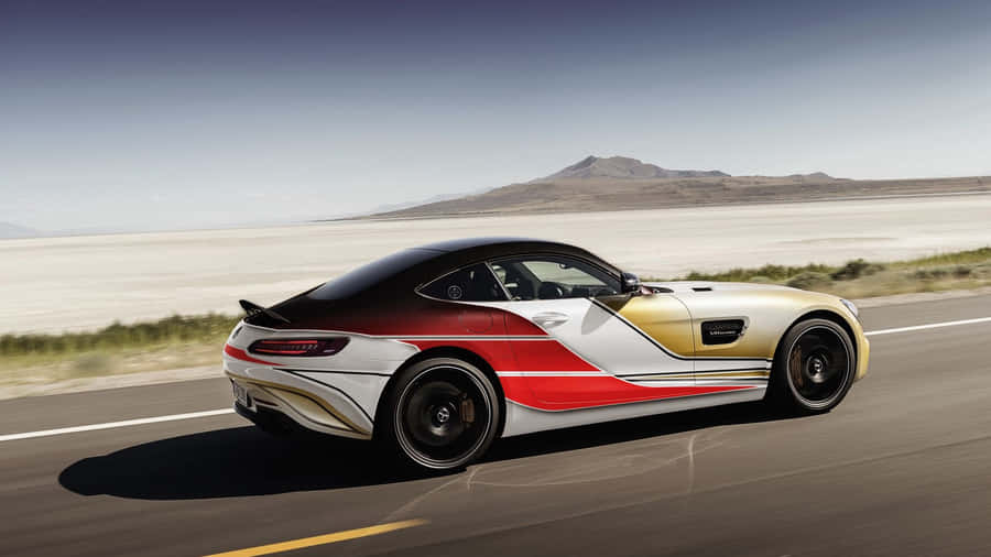 Luxury And Power Unite In The Mercedes-benz Car Wallpaper
