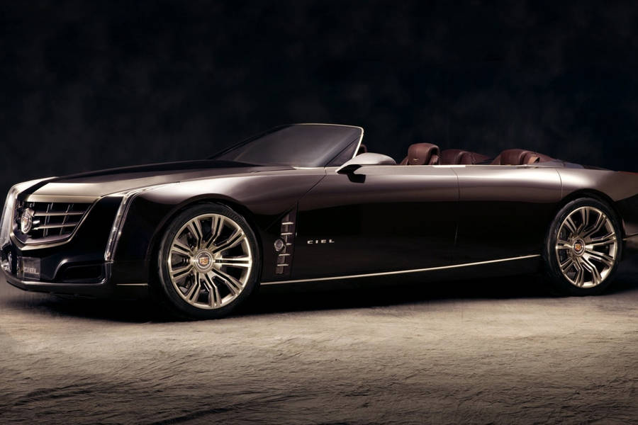 Luxury In Motion - Cadillac Convertible Wallpaper