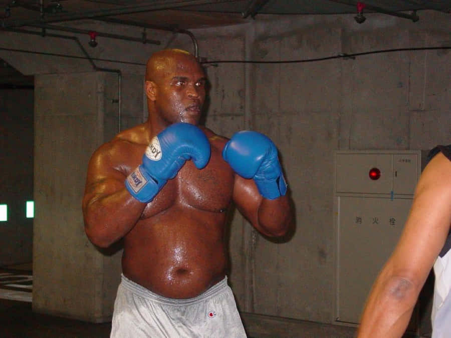 M M A Fighter Preparation Gary Goodridge Wallpaper