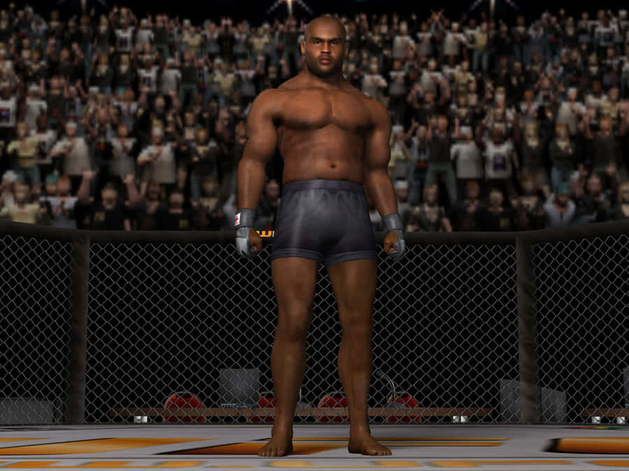 M M A Fighter Readyto Compete Wallpaper