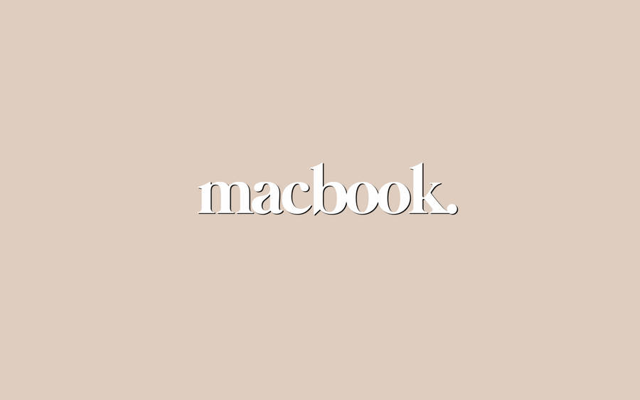 Macbook Minimal Aesthetic Desktop Wallpaper