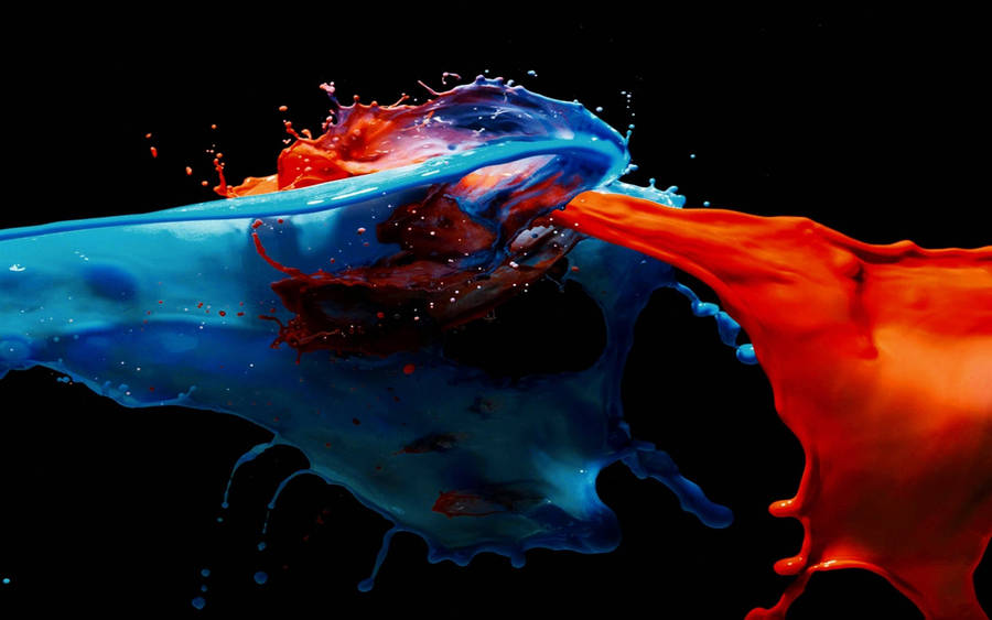Macbook Pro Paint Splash Wallpaper