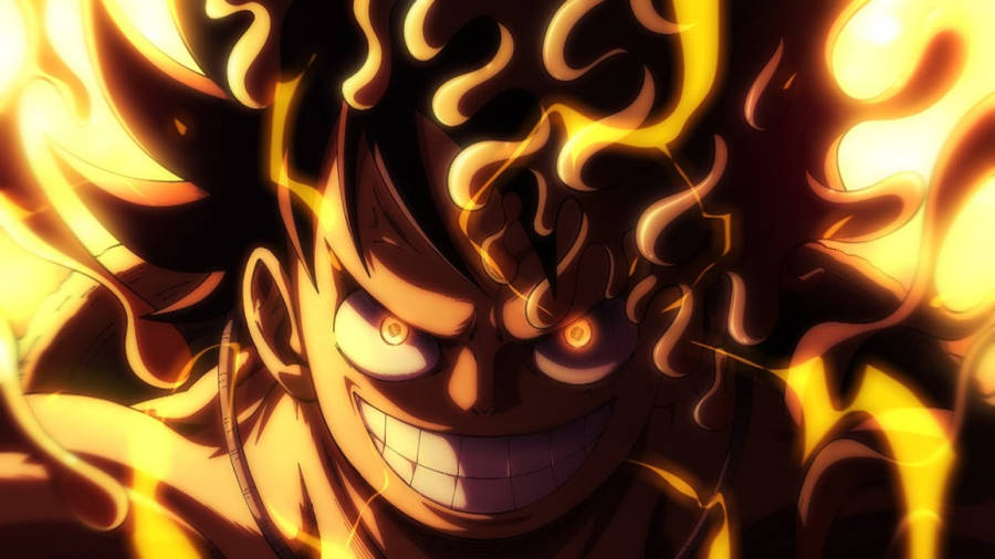 Mad Joy Boy Luffy In One Piece Wallpaper