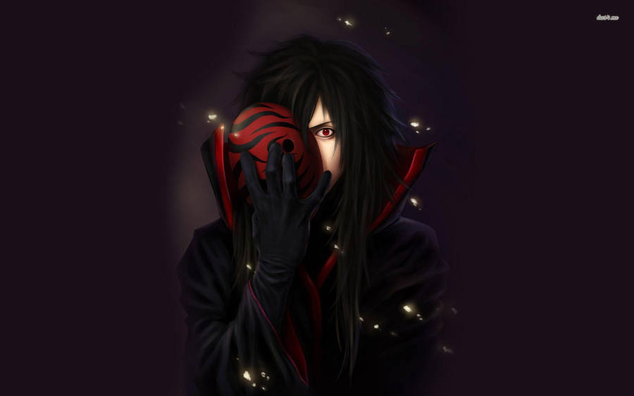 Madara Uchiha With His Mask Wallpaper