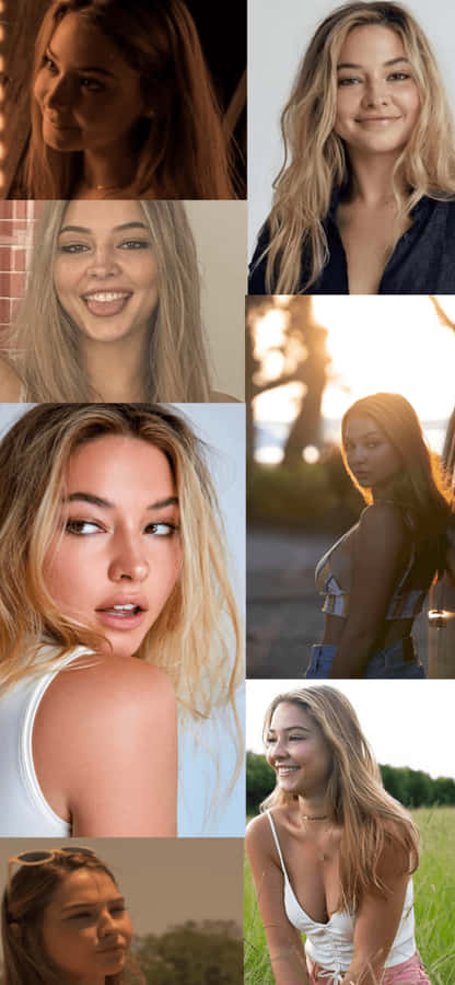 Madelyn Cline Collage Wallpaper