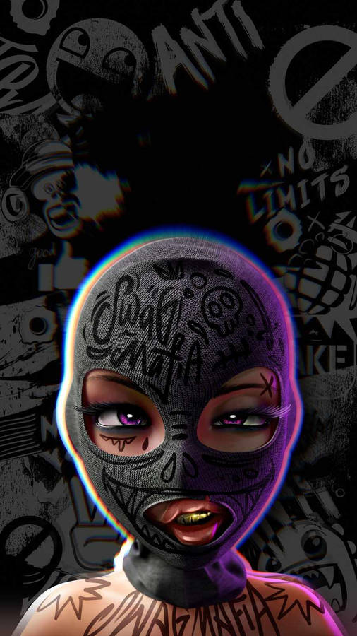 Mafia Woman Swag Wallpaper