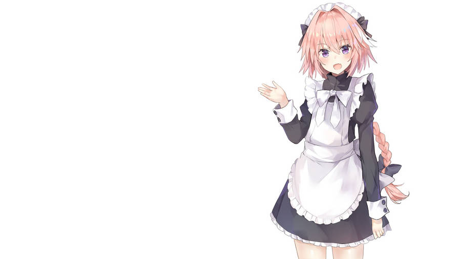 Maid Costume Astolfo Wallpaper