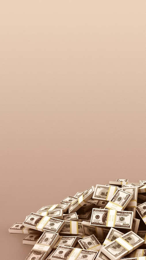 Make Good Investment Decisions With A Money Bag Wallpaper