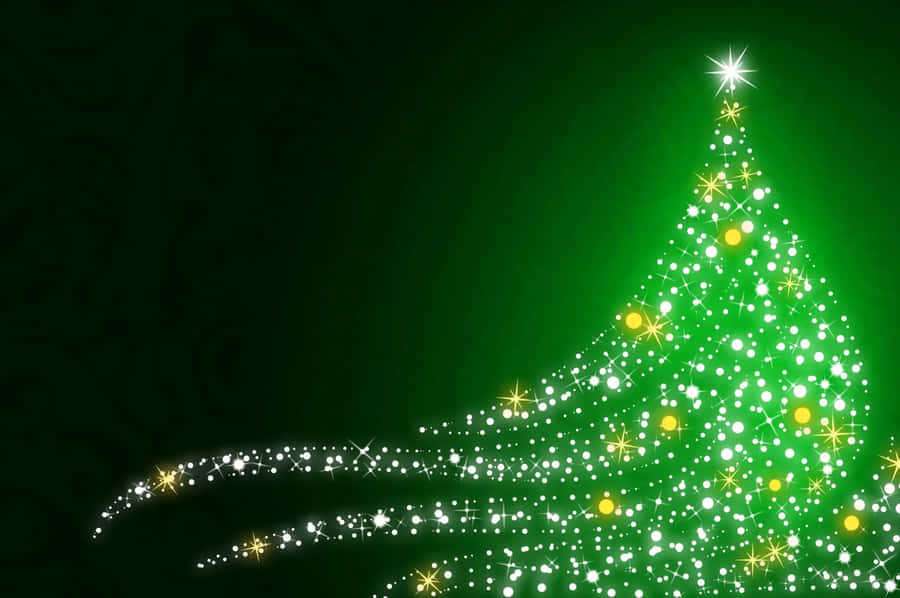 Make Your Holiday Season Merry And Bright With Dark Green Christmas. Wallpaper