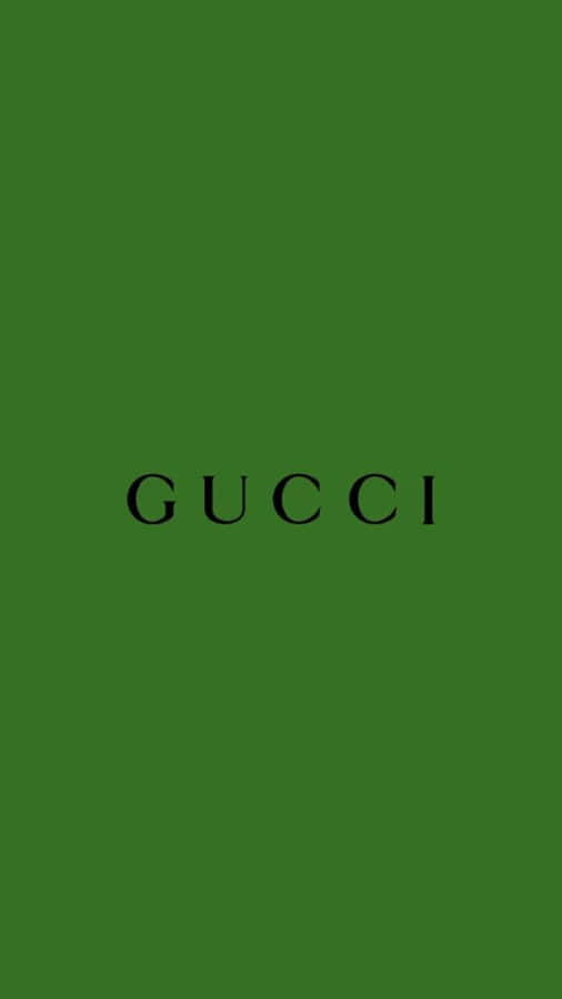 Make Your Wardrobe Stand Out With Gucci Green Wallpaper