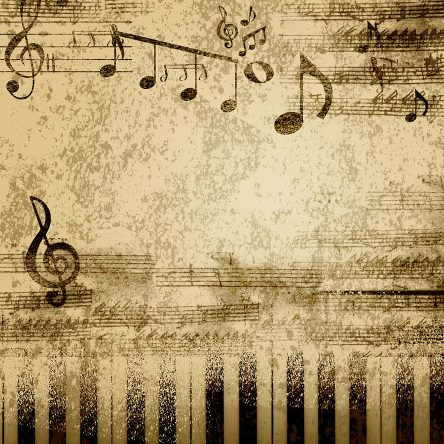 Making Music With Notes Wallpaper