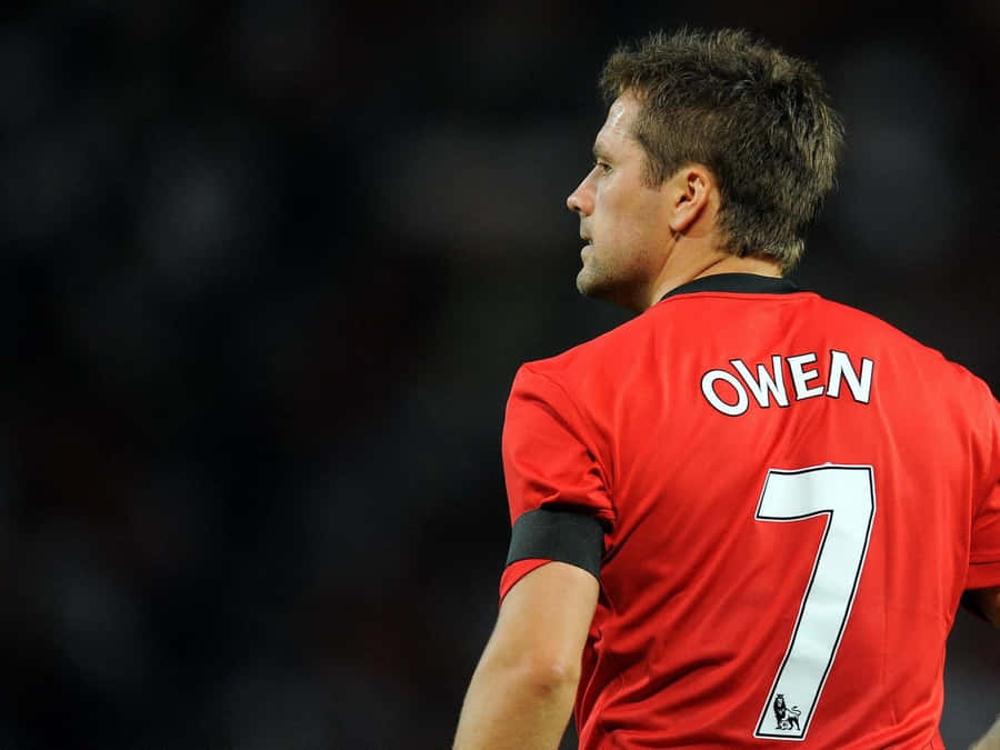 Manchester United No. 10 Michael Owen Wallpaper