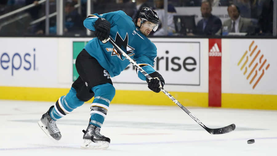 Marc Edouard Vlasic Ice Hockey Player Wallpaper