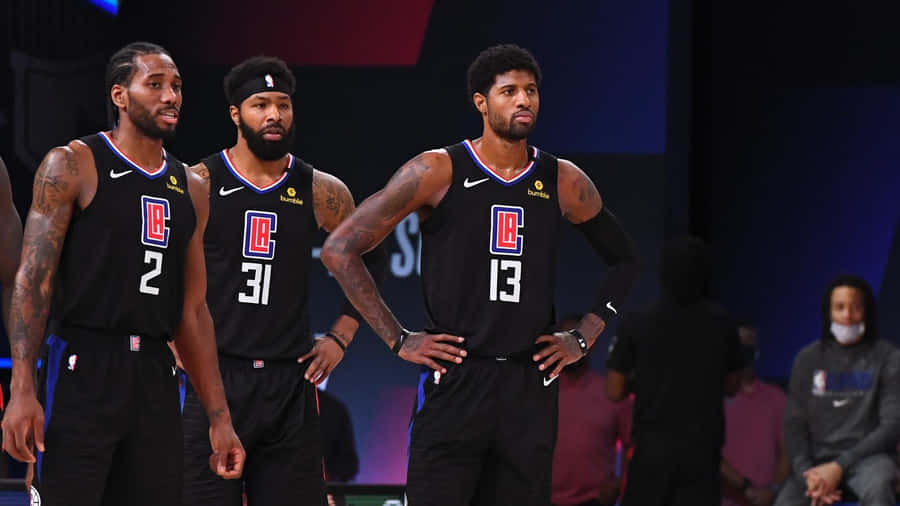 Marcus Morris Delivers A Game-winning Shot For La Clippers In The Western Conference Semifinals. Wallpaper