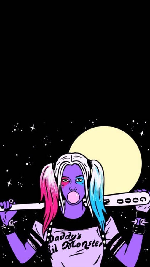 Margot Robbie Stars As The Iconic Harley Quinn In Suicide Squad Wallpaper