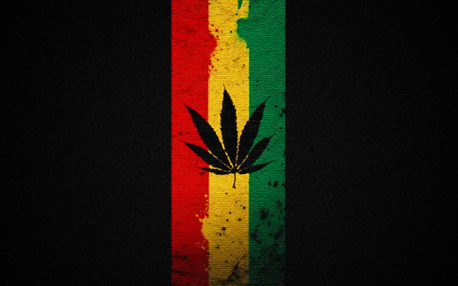 Marijuana Rasta Leaf Wallpaper