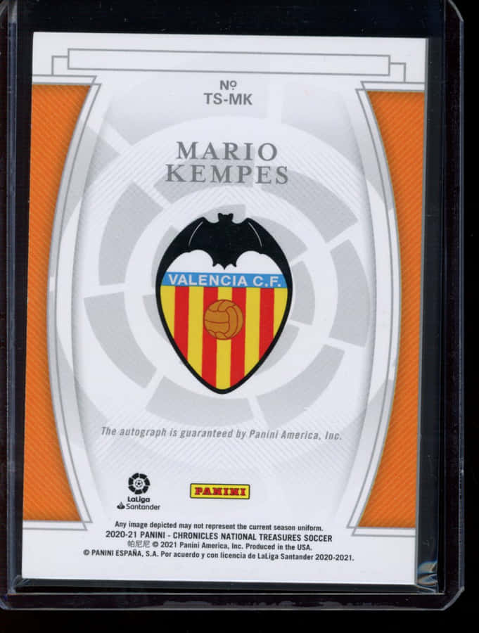 Mario Kempes Valencia Cr Frame Wallpaper