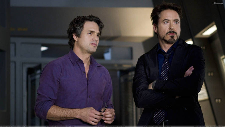 Mark Ruffalo And Robert Downey Jr. Wallpaper