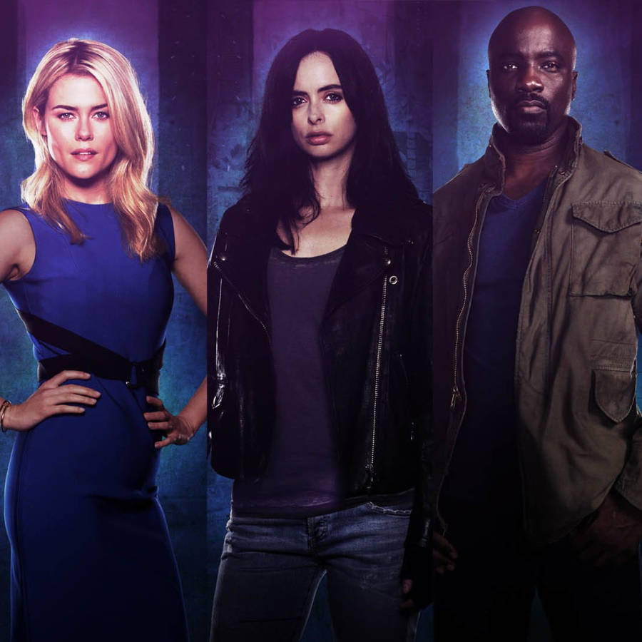 Marvel Jessica Jones Collage Wallpaper