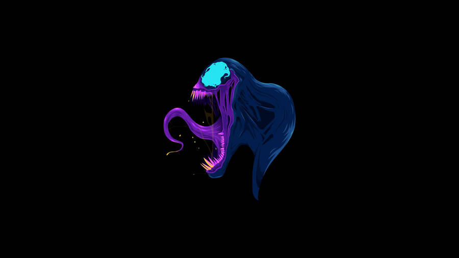 Marvel Symbiote Venom Illustration Art Wallpaper