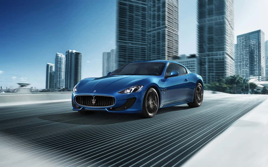 Maserati In The City 4k Wallpaper