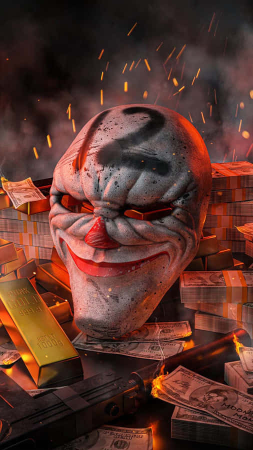 Mask Mafia Iphone Wallpaper