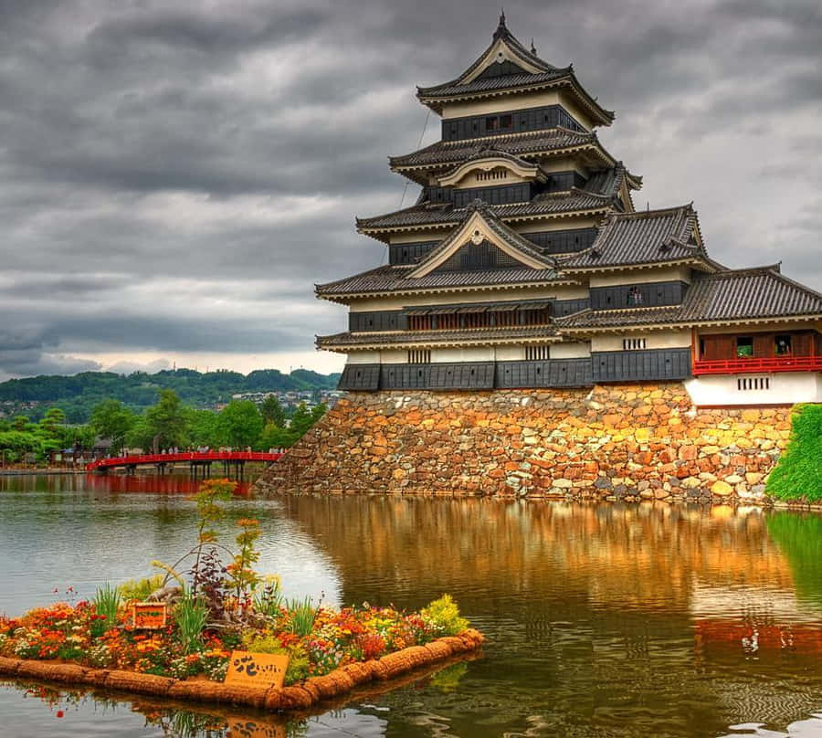 Matsumoto_ Castle_ Over_ Water Wallpaper