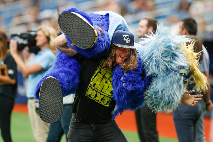 Matt Riddle Wrestling Mascot Raymond Wallpaper