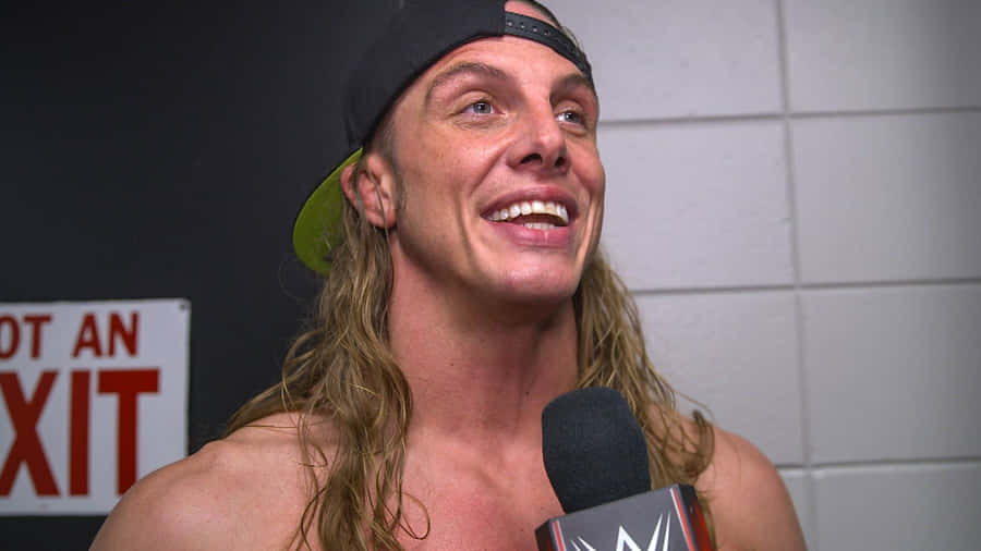 Matt Riddle Wwe Raw Interview Wallpaper