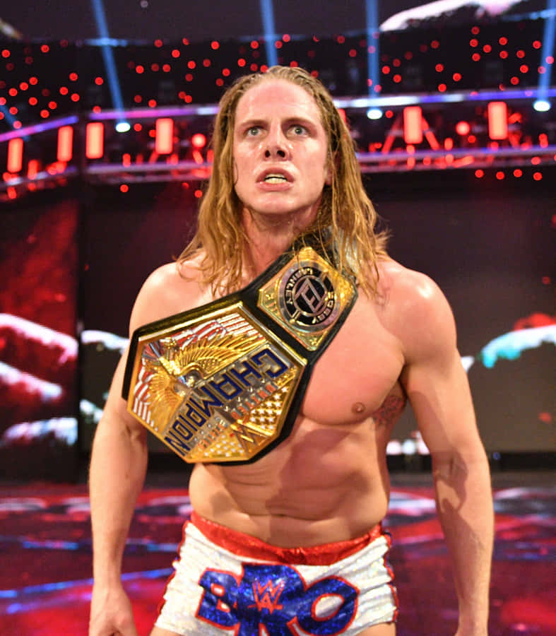 Matt Riddle Wwe U.s. Champion Wallpaper