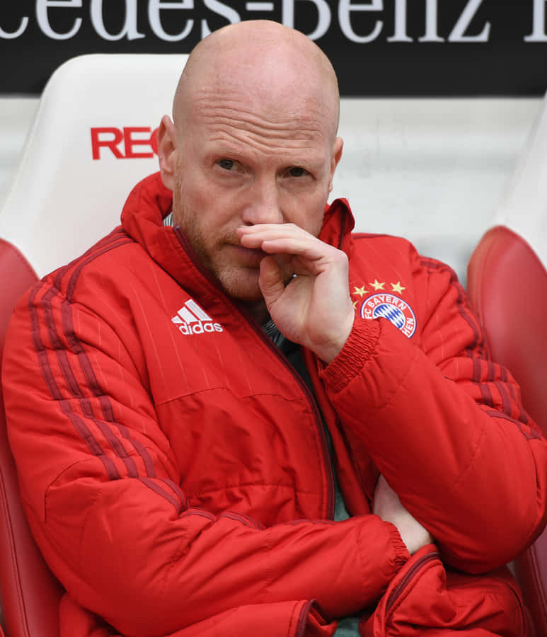 Matthias Sammer At The Mercedes Benz Arena Wallpaper