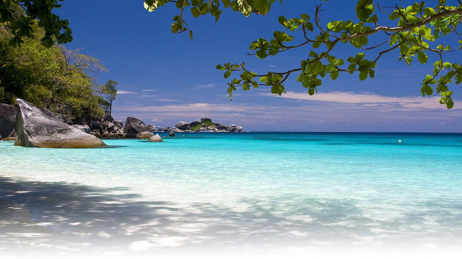 Mauritius Blue Water Wallpaper