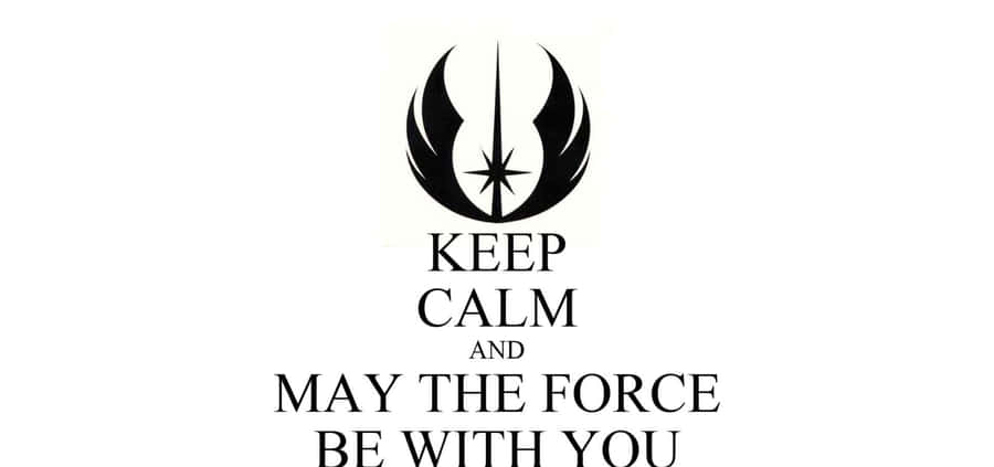 May The Force Be With You - Epic Star Wars Moment Wallpaper