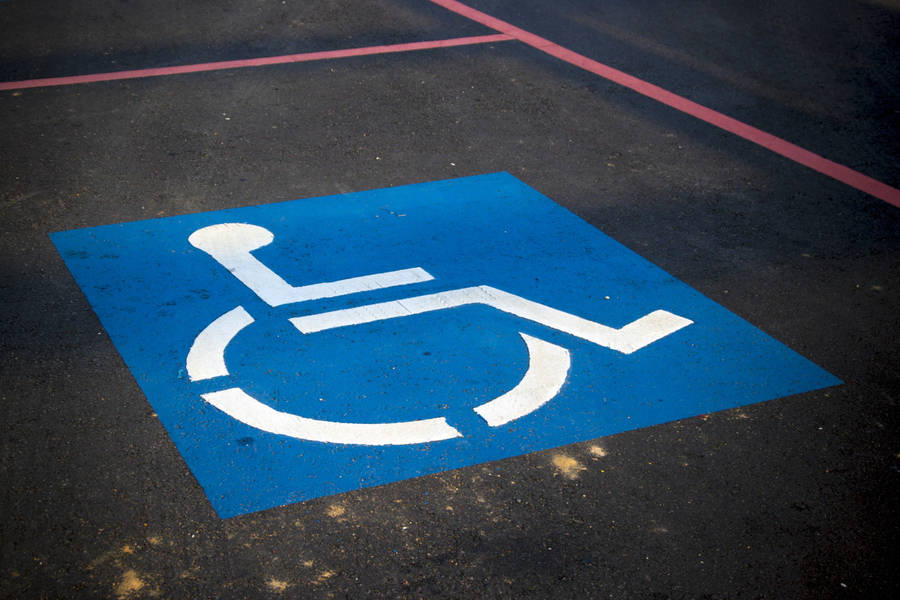 Medical Symbol Handicaped Parking Wallpaper