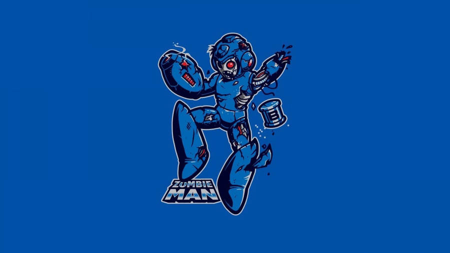 Mega Man Zombie Wallpaper