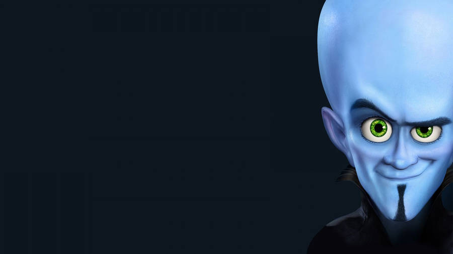 Megamind Dark Blue Aesthetic Wallpaper