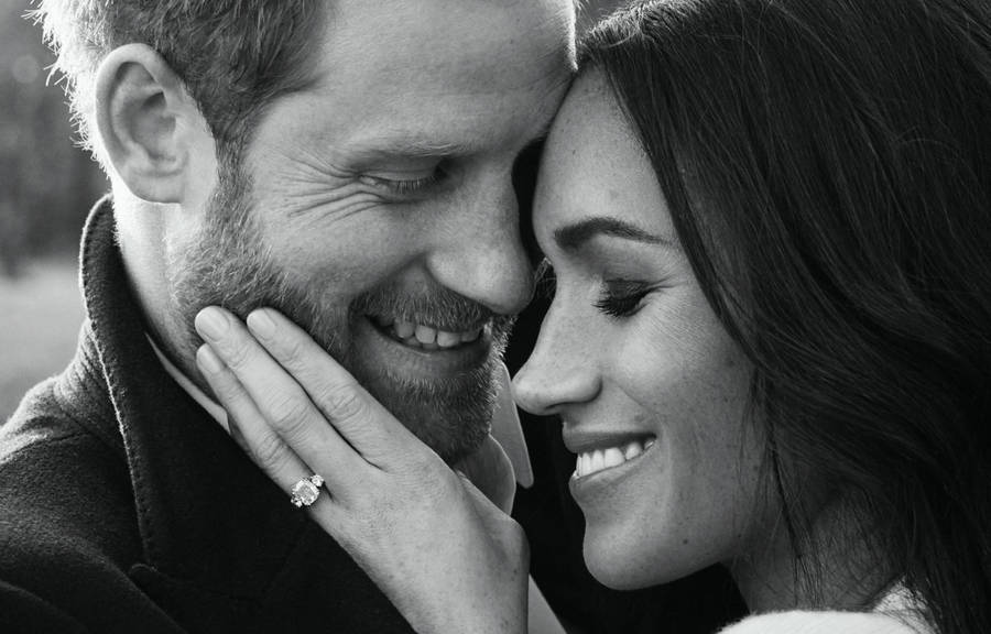 Meghan Markle Prince Harry Pre-wedding Wallpaper