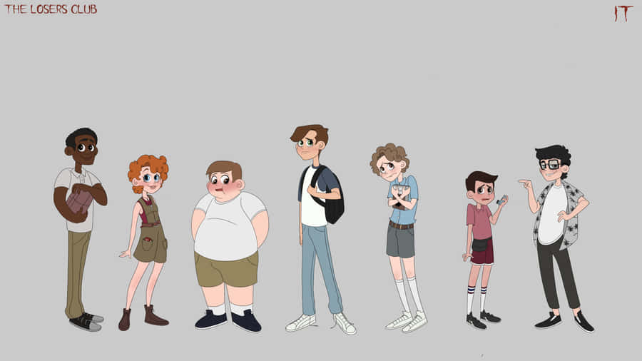 Members Of The Losers Club Wallpaper