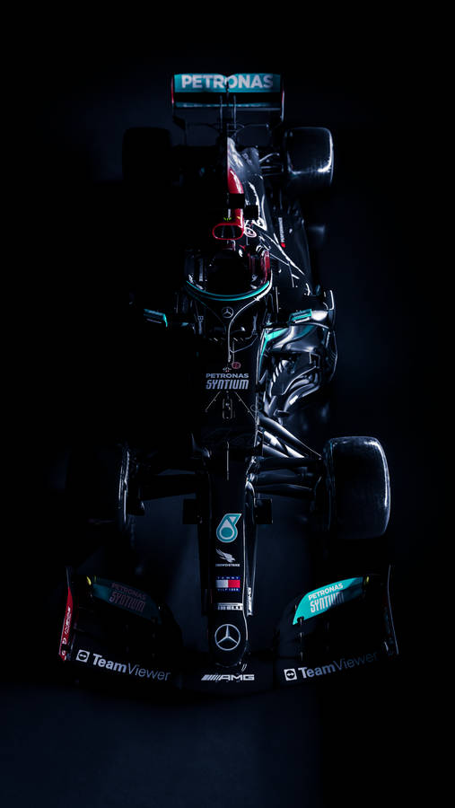 Mercedes F1 Iphone Dark Car Wallpaper