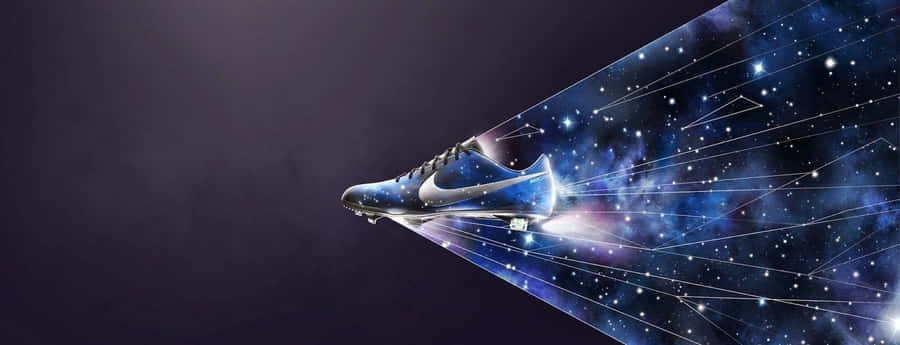 Mercurial Vapor Nike Galaxy Abstract Design Wallpaper