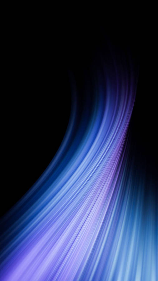 Mesmerizing Blue Streaks On 2k Amoled Wallpaper