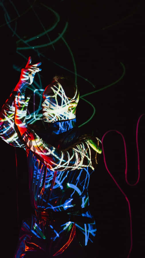 Mesmerizing Glow In The Dark Wallpaper Wallpaper