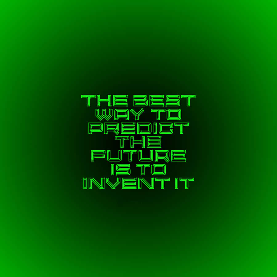 Mesmerizing Green-hued Ipad Wallpaper Wallpaper