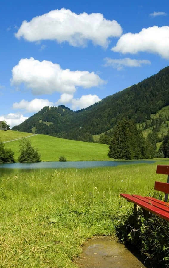 Mesmerizing Mountain Nature Android Hd Wallpaper