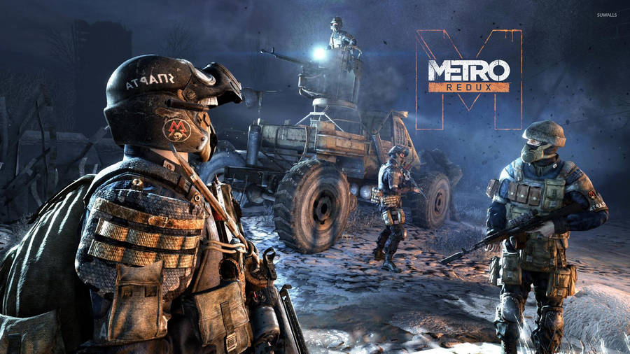Metro 2033 Redux Dark Game Scene Wallpaper