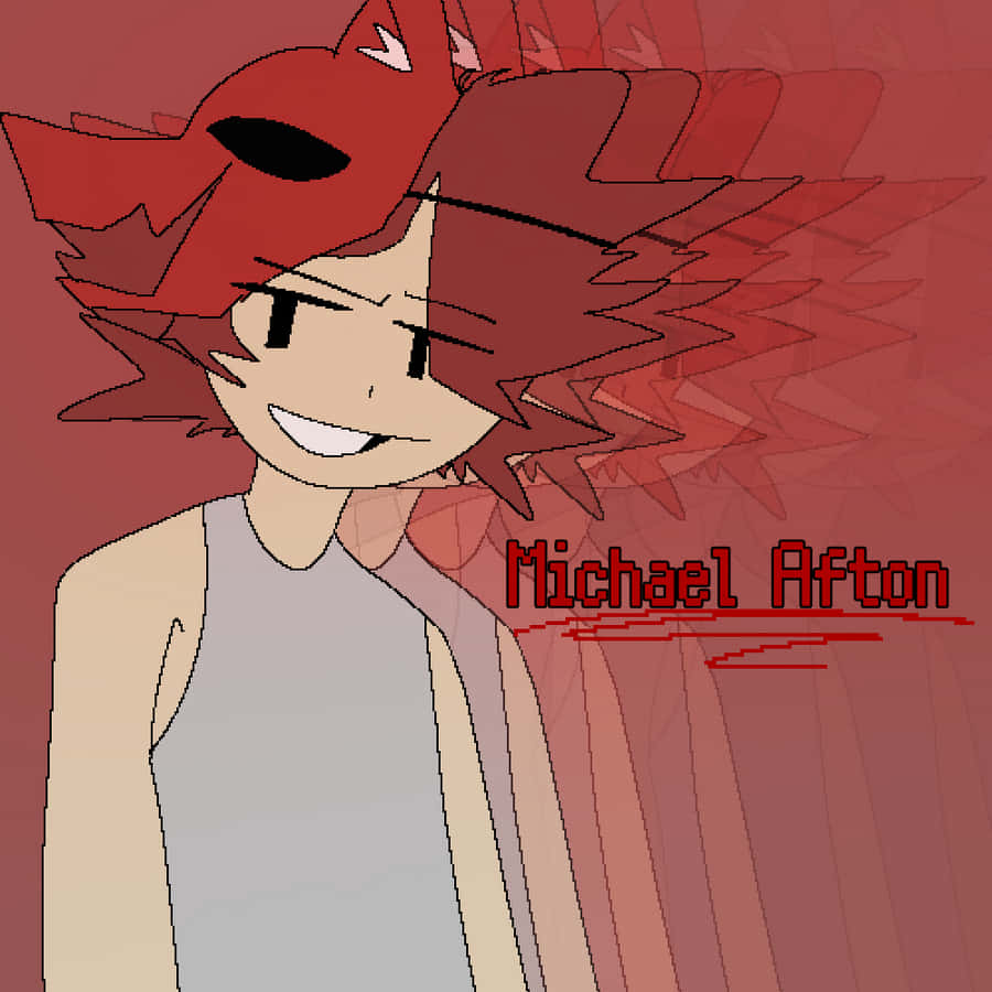 Michael Afton Anime Style Artwork Wallpaper