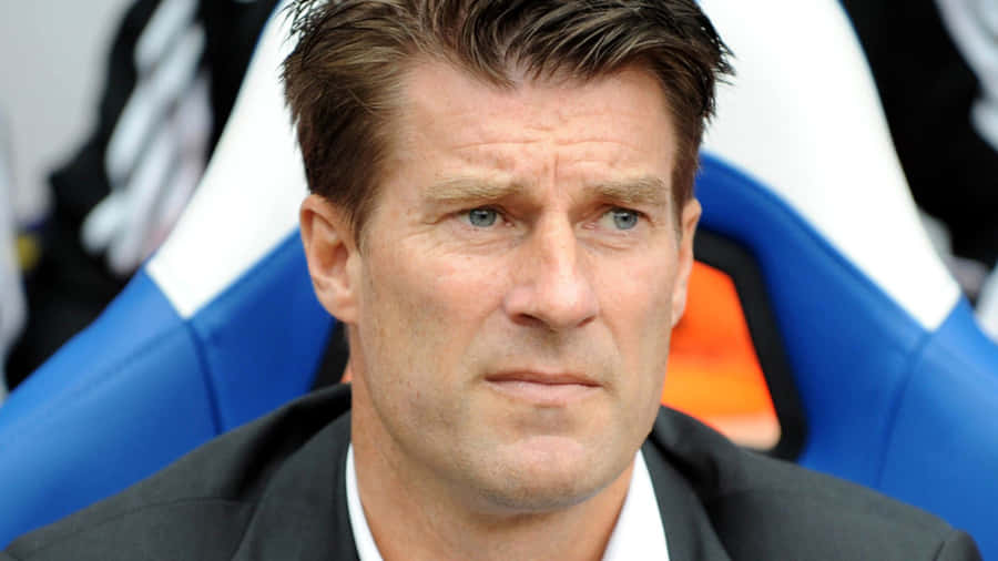 Michael Laudrup At Game Against Crystal Palace 2013 Wallpaper