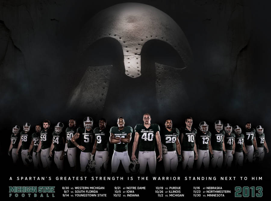 Michigan State University Football 2013 Wallpaper