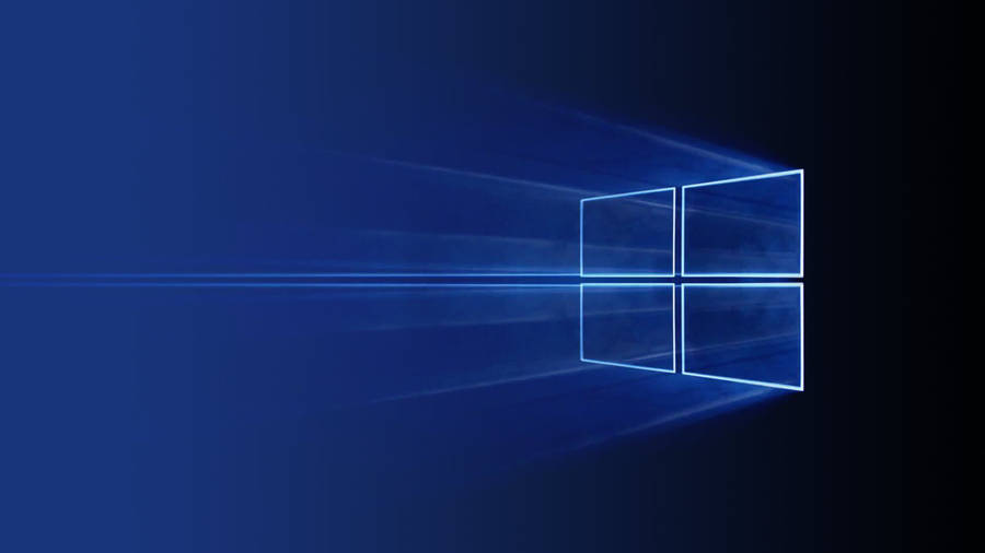 Microsoft Windows Logo Represented In Light Wallpaper